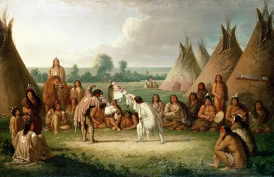 Danza del Tallo de la Pipa de Medicina de América del Norte